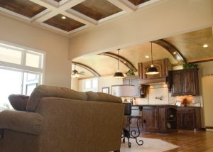 High ceiling treatments