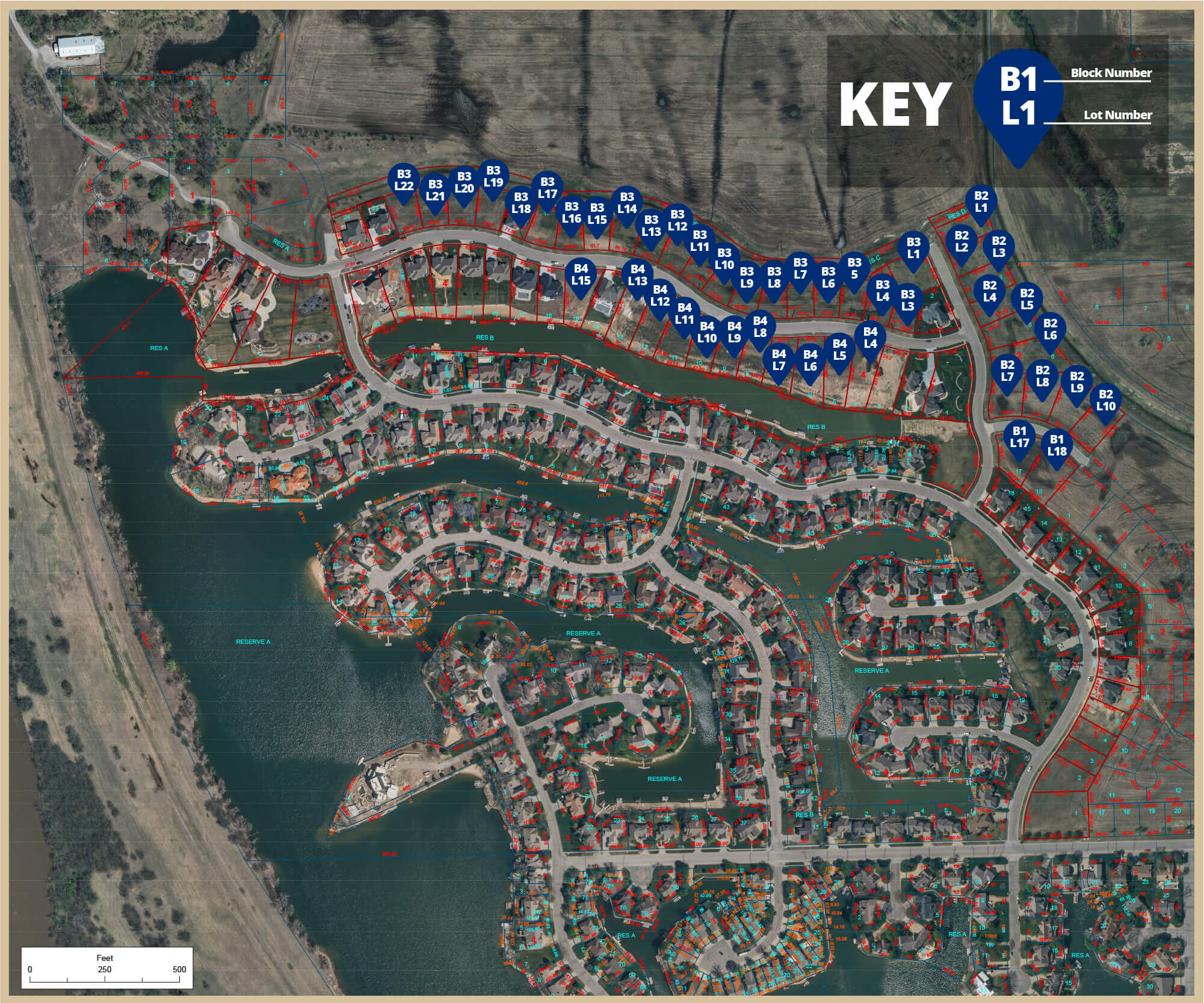 The Moorings Lot Map Bachman Realty